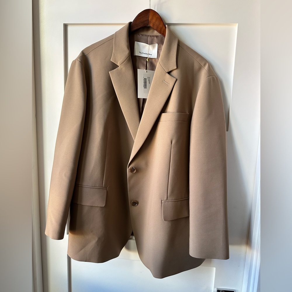 SOLD elsewhere The Frankie Shop Bea Blazer in Latte size S